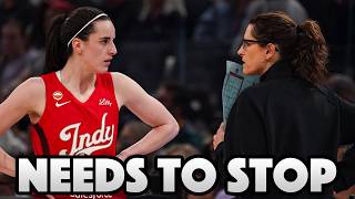 Stephanie White NEEDS To STOP Doing This With Caitlin Clark...