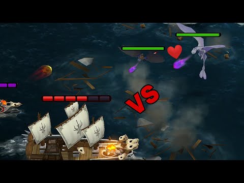 Light Fury & Toothless Defending Berk Together - VS Fleet 104-105 - Dragons:Rise of Berk