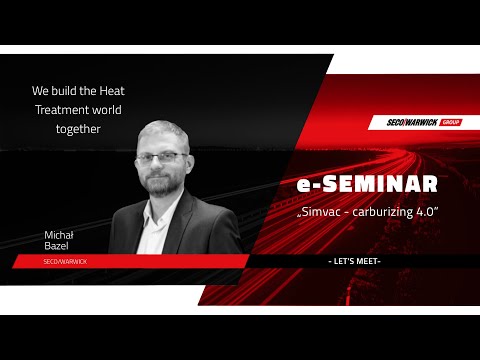 e-Seminar 4.1 - SimVac Carburizing - zdjęcie