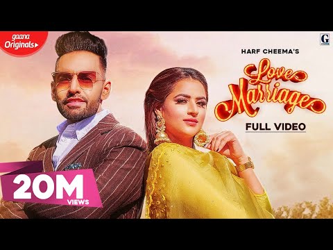 Love Marriage : Harf Cheema & Gurlez Akhtar (Full Video) MixSingh | GK DIGITAL | Geet MP3