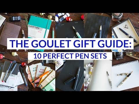 Der Goulet-Geschenkführer: 10 perfekte Stiftsets