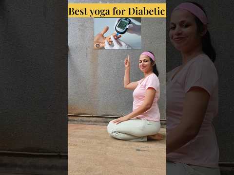 Control Blood Sugar Naturally 💯Practice everyday👍#diabetes#mandukasana#yoga#shorts#ytshots#trending