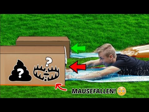 RUTSCHE NICHT durch die FALSCHE MYSTERY BOX 2!! (mit MAUSEFALLEN!!)