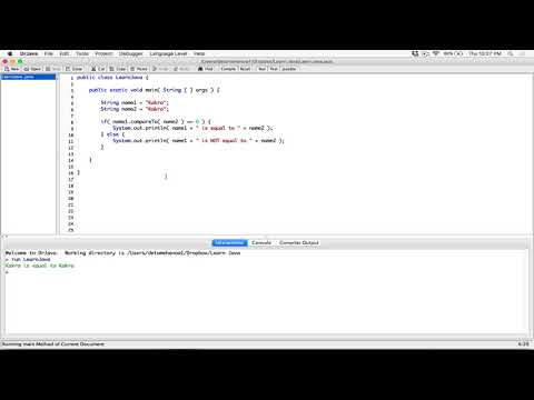 Java String Comparetoignorecase
