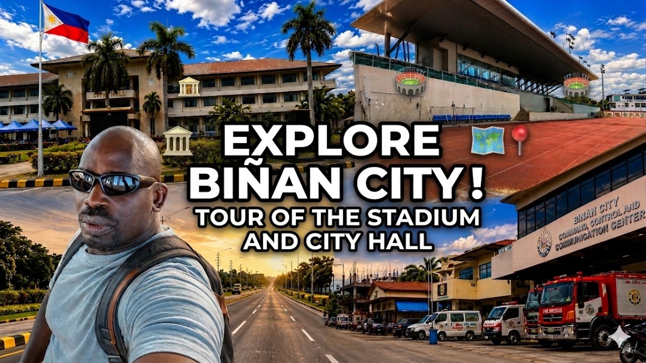 Exploring Biñan City to San Pedro Border: City Hall, Stadium & Full Tour!