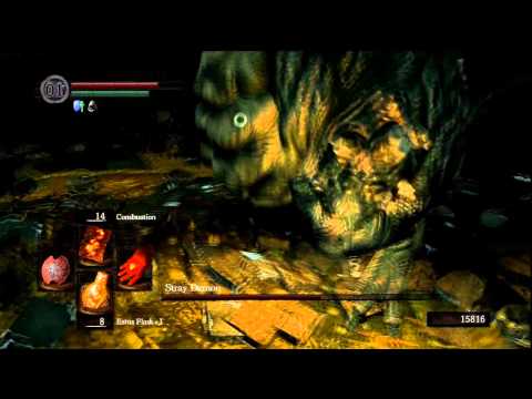 Dark Souls Boss Round 2 - Stray Demon