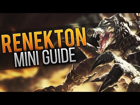 Renekton Mini Guide #9 [Guide] [League of Legends] [Deutsch / German]