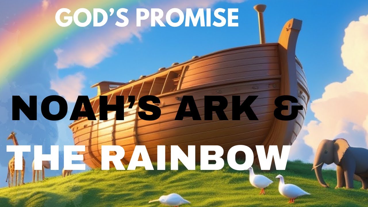 Noah’s Ark and the Rainbow 🌈 | God’s Promise of Hope | 3D Bible Story Animation