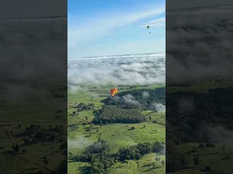 Voo paramotor em Buritis Rondônia, cmte. Fabiano e Leandro.