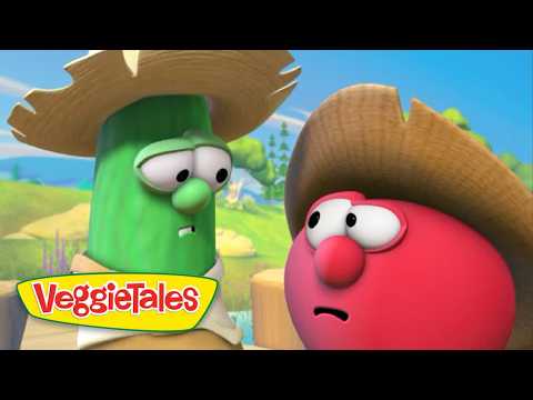 When Doing the Right Thing Gets Difficult 💙 VeggieTales 🌊 Tomato Sawyer And HuckleBerry Larry - Kids TV Series, Kingdom Kids Zone - VeggieTales Official