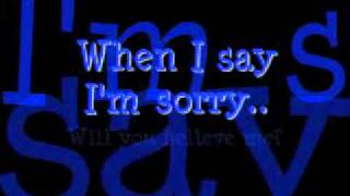 Sorry - Daughtry (Lyrics)