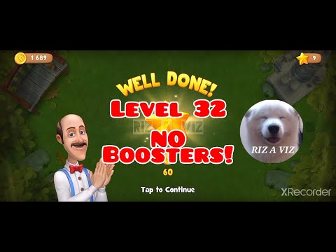 Gardenscapes - Level 32 - NO BOOSTER
