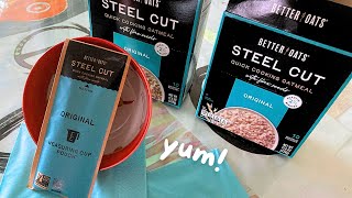 In Hand Review of Better Oats - Steel Cut Classic Instant Oatmeal With Flax