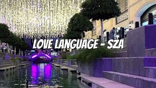 Cover art for love language