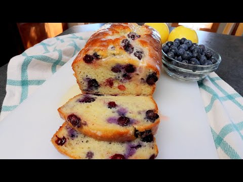 Blueberry Lemon Ricotta Pound Cake🫐🍋🍰 Lightened Up WW Cake Recipe! Summer Dessert🌞 Weight Watchers!