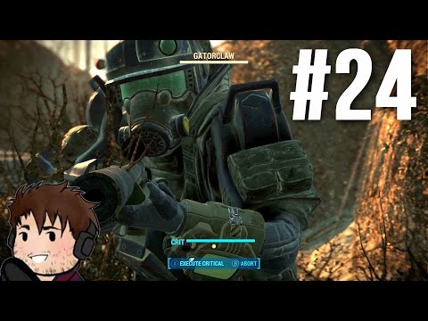 Let's Play Fallout 4's Nuka-World DLC Part 24 - Gator Huntin' Season