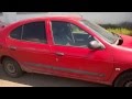 RENAULT MEGANE 1996 1 6 1598CM3 66KW BENZINAS MECHANINE HACBEKAS 4 5D EU ZALIA EURO IMPEX UTENA