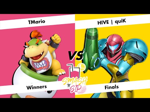 Smash'n'Sip Refill #49 - Winners Finals - TMario (Bowser Jr.) vs. HIVE | quiK (Samus)