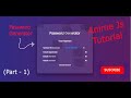 Glassmorphic Password Generator Using AnimeJs VannilaTiltJs AnimeJs Combination Part 1