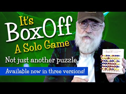 For fans of solo games, BoxOff is a great challenge for your pattern-recognition skills.