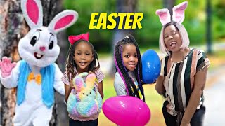 HIDING DOZENS OF EGGS , GIFTS, AND PRIZES FOR THE BIG EGG HUNT | EASTER VLOG 2024