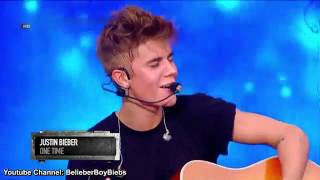 Video thumbnail of "Justin Bieber "One time" Live in Malaysia"