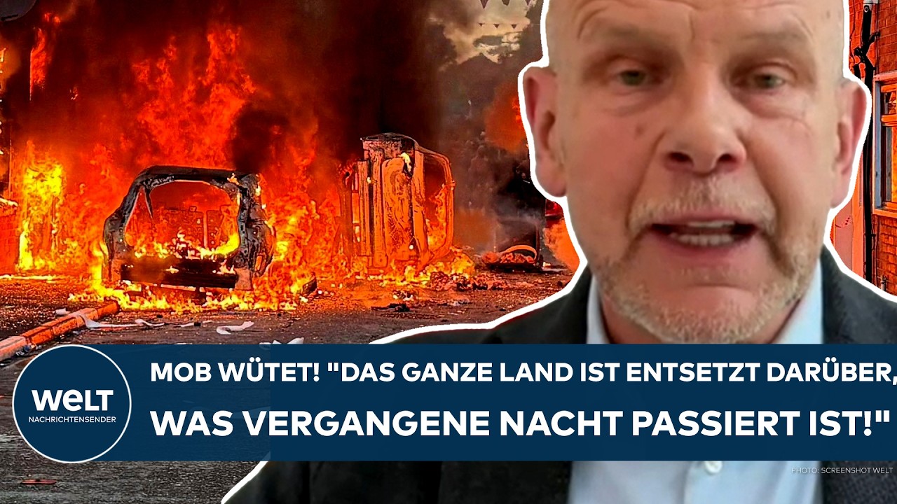 BELFAST: Mob eskaliert völlig! "Ganzes Land ist entsetzt darüber, was vergangene Nacht passiert ist"