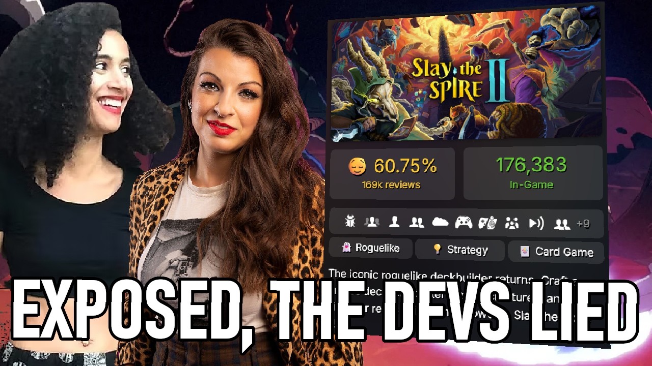 Slay The Spire 2 got DESTROYED on Steam for going WOKE