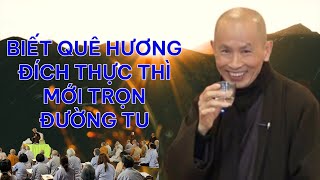 THOUSANDS OF WAYS TO GET BUT THERE IS ONLY ONE HOMELAND | VENERABLE THICH PHUOC TINH