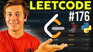 YouTube video 'LeetCode 176 – Second Highest Salary (Python and SQL) [MEDIUM]'
