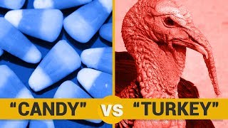 CANDY VS TURKEY - Google Trends Show