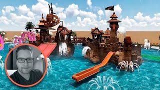 Children Swimming Pool Playgrounds Manufacturers- DAVID THEMING WORKS