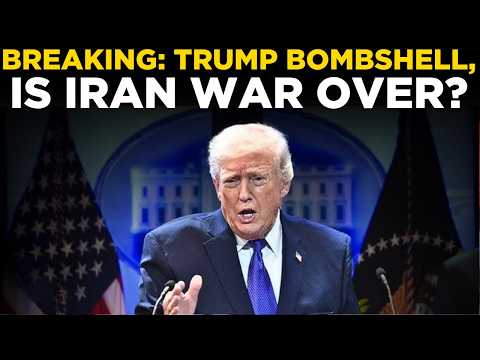 US IRAN WAR LIVE | Iran War Over? Trump Shocks World With Huge Announcement | Trump Iran Update