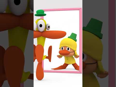 QUE PATO ESPELHO MALUCO! 🤪 O TROTE HILÁRIO do Pocoyó! 🪞 #pocoyo #desenhosanimadospocoyo #infantil