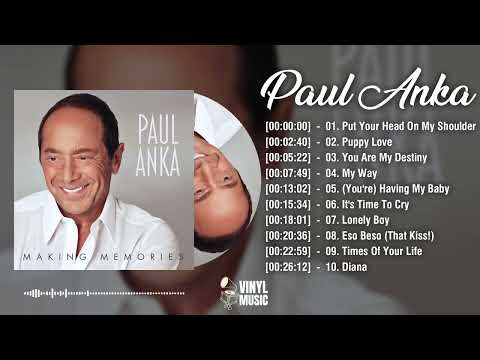 Paul Anka Songs Playlist 2025  The Best Of Paul Anka   Greatest Hits Full Album Paul Anka