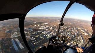 preview picture of video 'R22 Solo Grand Central Airport, Midrand , South Africa'