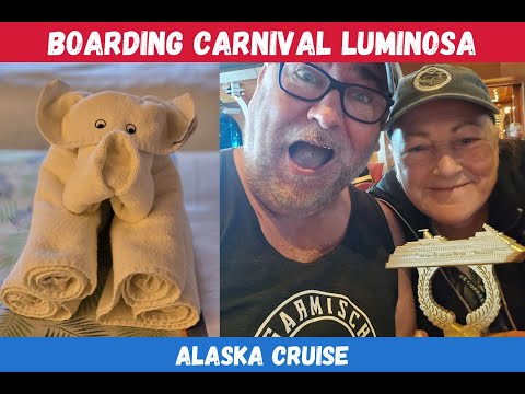 Thumbnail for Boarding Carnival Luminosa. Alaska Cruise 2025