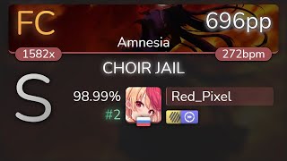 Download lagu Red_Pixel | Suzuki Konomi - CHOIR JAIL [Amnesia]  HDDT 98.99% {#2 696pp FC} - osu! mp3