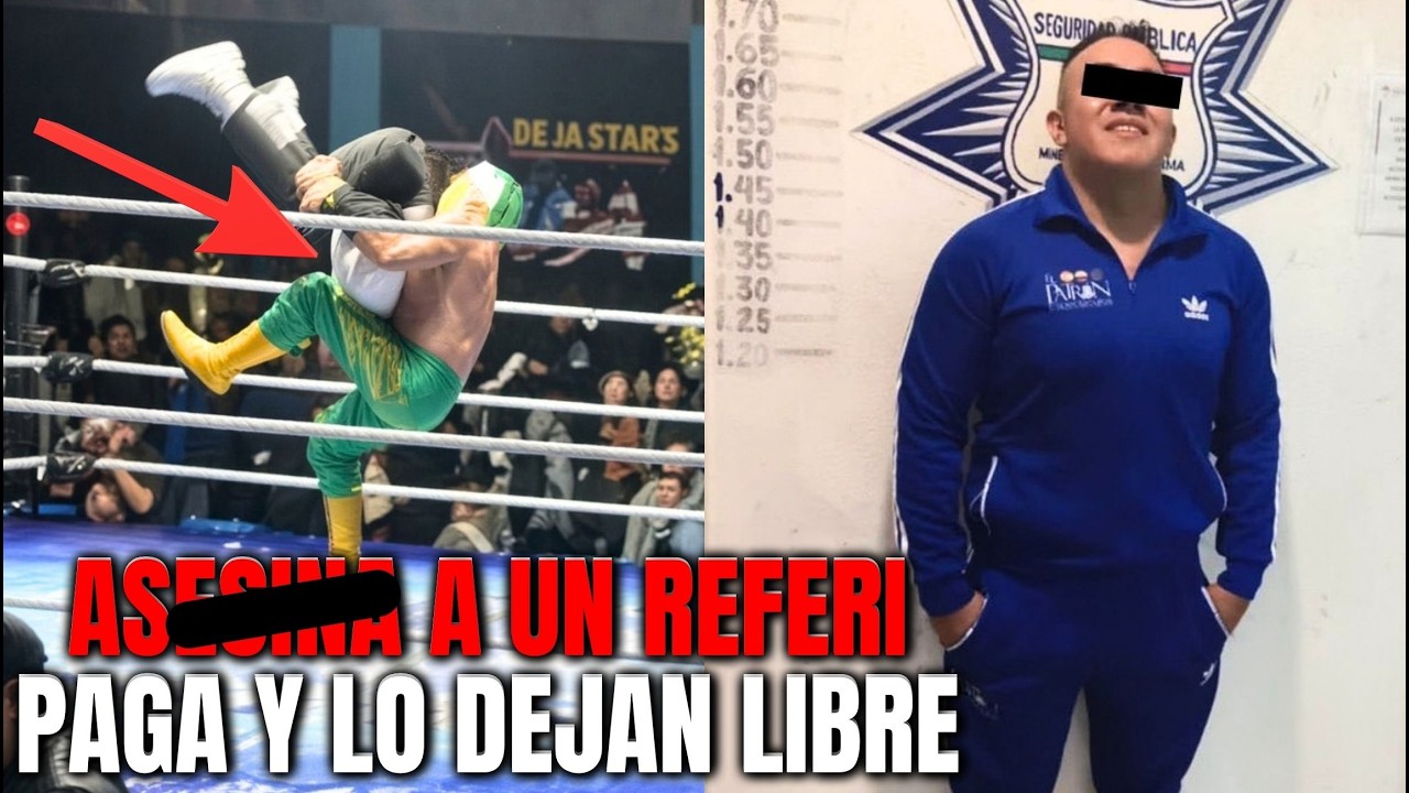 QUÉ ACABA de PASAR con EL LUCHADOR que LE HIZO UN MARTINETE PROHIBIDO a UN REFERI que F4LL3CI0