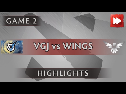 Team VGJ vs the wings gaming [Game 2] SL i-League StarSeries S3 - Dota Highlights
