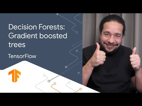 Training a TensorFlow Decision Forests model using gradient boosted trees