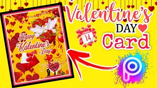 How to create valentines day card making ideas in picsart