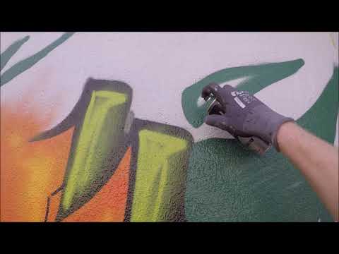 Full Colour Graffiti Piece -  Writer View Raw