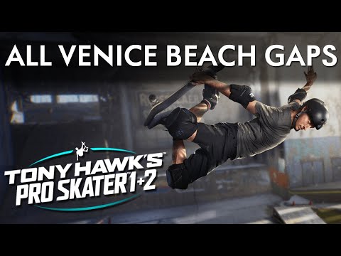 All Venice Beach Gaps - Tony Hawk's Pro Skater 1+2