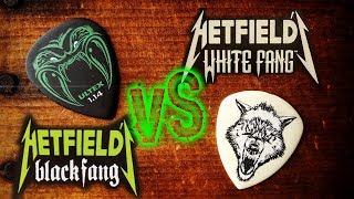 Video thumbnail for Dunlop James Hetfield Black Fang VS White Fang by TheWoodsman