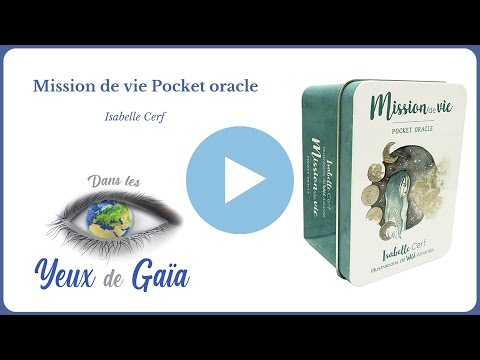 Pocket Oracle Mission de Vie - Isabelle Cerf