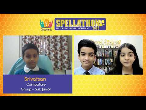 Meet Srivatsan from Coimbatore, India !