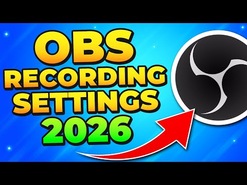 Best OBS Settings for Recording 2026 – NO LAG