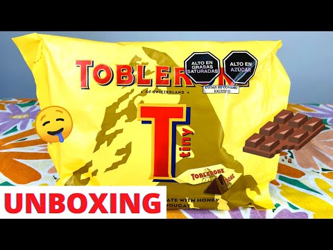 TOBLERONE TINY🍫🇨🇭[MINI PACK]😋¿El MEJOR CHOCOLATE del MUNDO?😱🌎100% SUIZO❤️LIMA - PERÚ