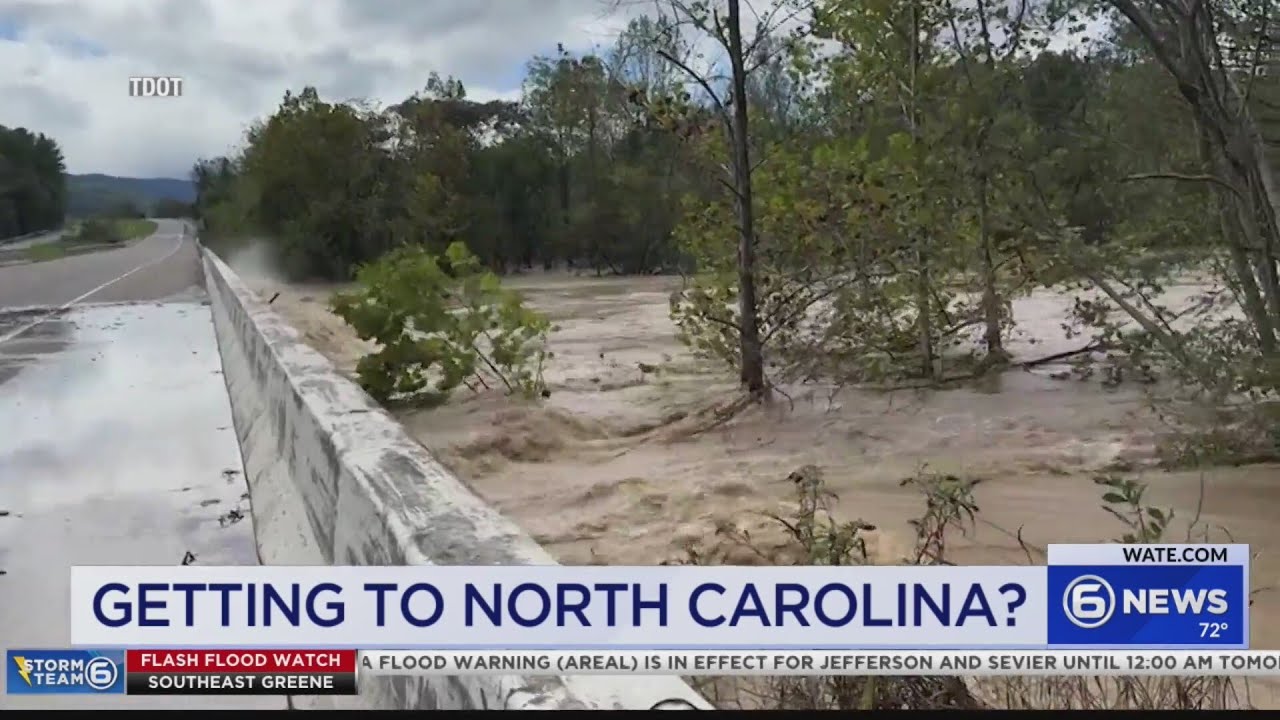 Getting to North Carolina from Tennessee